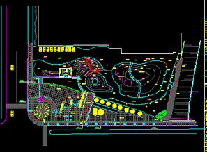 某广场景观设计图免费下载 园林绿化及施工