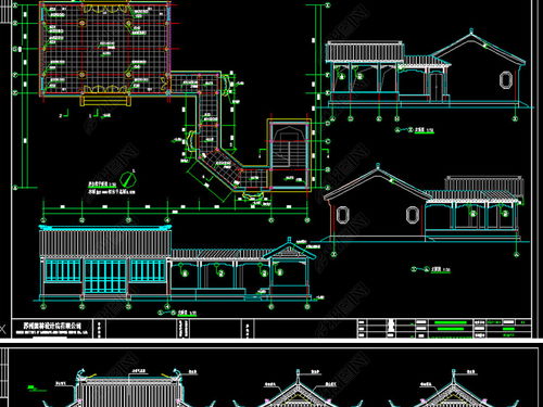 苏州小区园林景观设计cad平面图下载